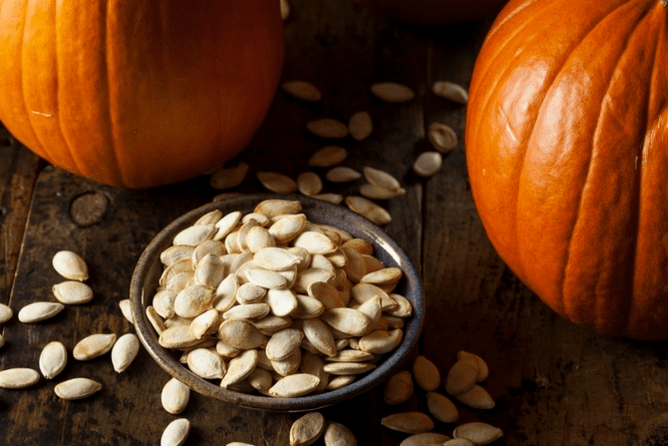 pumpkin seeds to increase power